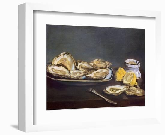 Manet: Oysters, 1862-Edouard Manet-Framed Premium Giclee Print