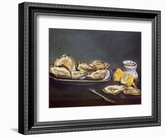 Manet: Oysters, 1862-Edouard Manet-Framed Premium Giclee Print