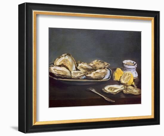 Manet: Oysters, 1862-Edouard Manet-Framed Premium Giclee Print