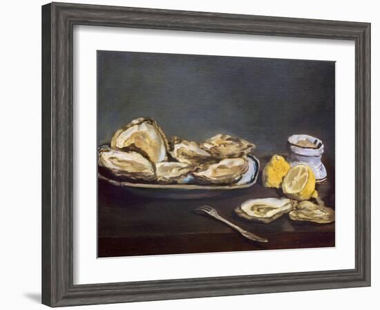 Manet: Oysters, 1862-Edouard Manet-Framed Giclee Print