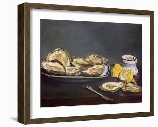 Manet: Oysters, 1862-Edouard Manet-Framed Giclee Print