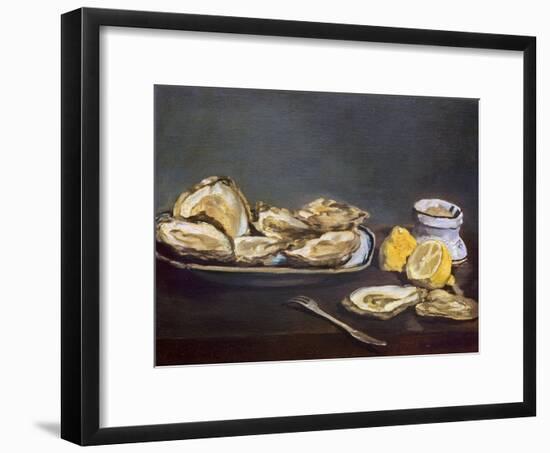 Manet: Oysters, 1862-Edouard Manet-Framed Giclee Print