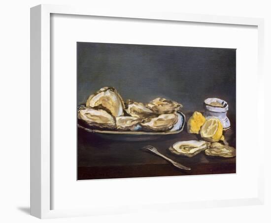 Manet: Oysters, 1862-Edouard Manet-Framed Giclee Print