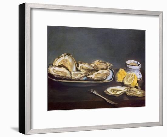 Manet: Oysters, 1862-Edouard Manet-Framed Giclee Print