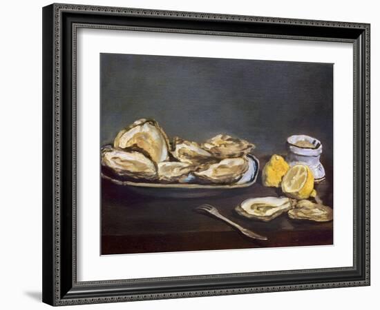 Manet: Oysters, 1862-Edouard Manet-Framed Giclee Print