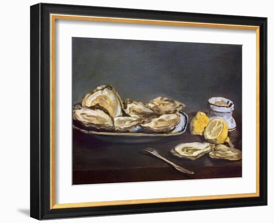 Manet: Oysters, 1862-Edouard Manet-Framed Giclee Print