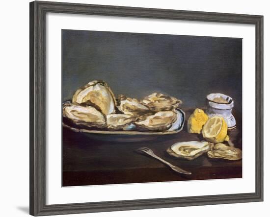 Manet: Oysters, 1862-Edouard Manet-Framed Giclee Print