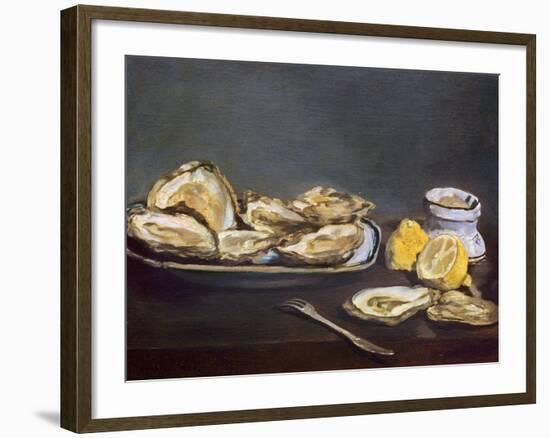 Manet: Oysters, 1862-Edouard Manet-Framed Giclee Print