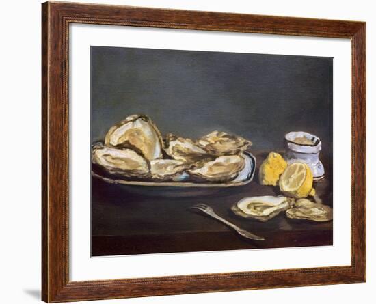 Manet: Oysters, 1862-Edouard Manet-Framed Giclee Print