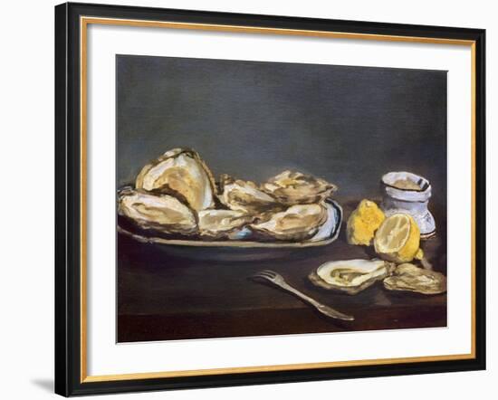 Manet: Oysters, 1862-Edouard Manet-Framed Giclee Print