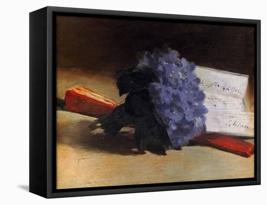 Manet: Violets, 1872-Edouard Manet-Framed Premier Image Canvas