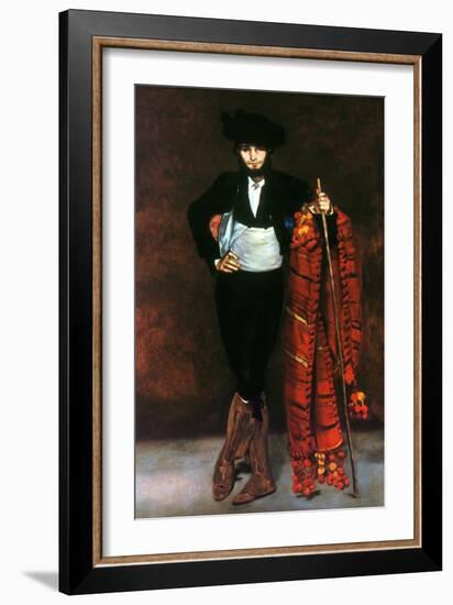 Manet: Young Man, 1863-Edouard Manet-Framed Giclee Print