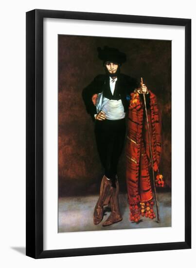 Manet: Young Man, 1863-Edouard Manet-Framed Giclee Print