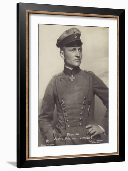 Manfred Albrecht Freiherr Von Richthofen-null-Framed Photographic Print