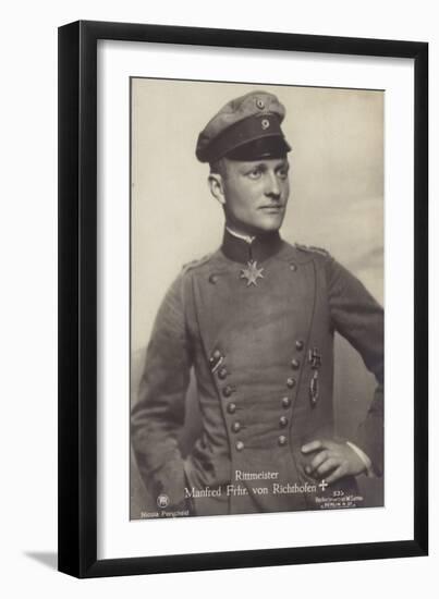 Manfred Albrecht Freiherr Von Richthofen-null-Framed Photographic Print