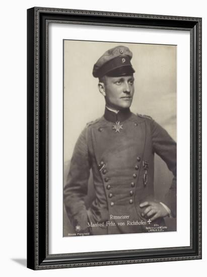 Manfred Albrecht Freiherr Von Richthofen-null-Framed Photographic Print