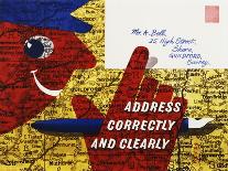 Address Correctly and Clearly-Manfred Reiss-Art Print