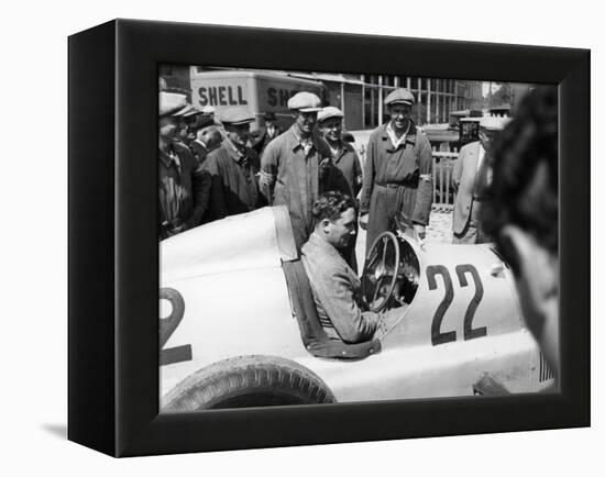 Manfred Von Brauchitsch in a Mercedes-Benz, French Grand Prix, Montlhéry, 1934-null-Framed Premier Image Canvas