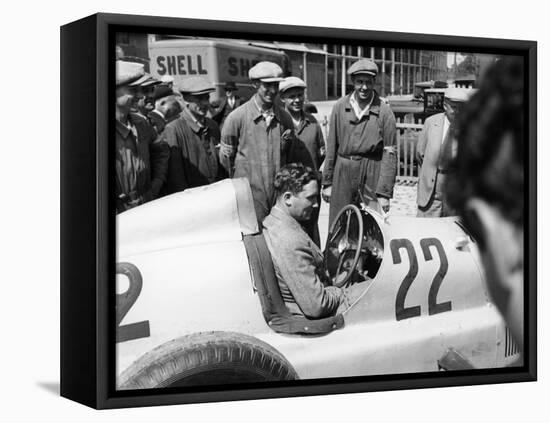 Manfred Von Brauchitsch in a Mercedes-Benz, French Grand Prix, Montlhéry, 1934-null-Framed Premier Image Canvas