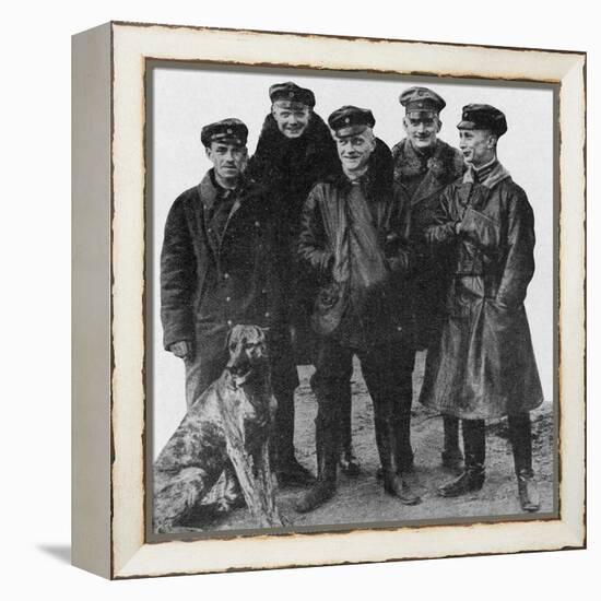 Manfred Von Richthofen, German Pilot-Science, Industry and Business Library-Framed Premier Image Canvas