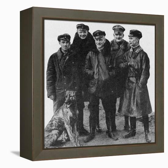 Manfred Von Richthofen, German Pilot-Science, Industry and Business Library-Framed Premier Image Canvas