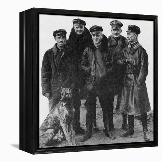 Manfred Von Richthofen, German Pilot-Science, Industry and Business Library-Framed Premier Image Canvas