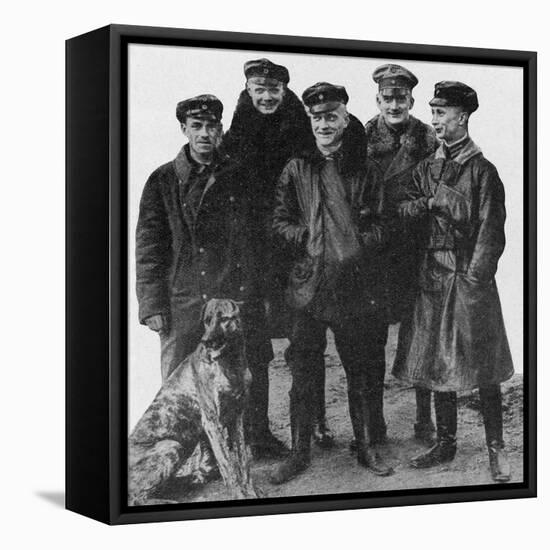 Manfred Von Richthofen, German Pilot-Science, Industry and Business Library-Framed Premier Image Canvas