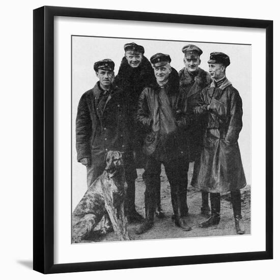 Manfred Von Richthofen, German Pilot-Science, Industry and Business Library-Framed Photographic Print