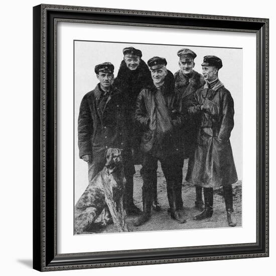 Manfred Von Richthofen, German Pilot-Science, Industry and Business Library-Framed Photographic Print