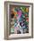 Manga 2-Abstract Graffiti-Framed Giclee Print