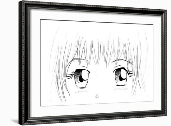 Manga Eyes-yienkeat-Framed Premium Giclee Print