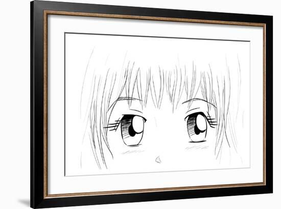 Manga Eyes-yienkeat-Framed Premium Giclee Print