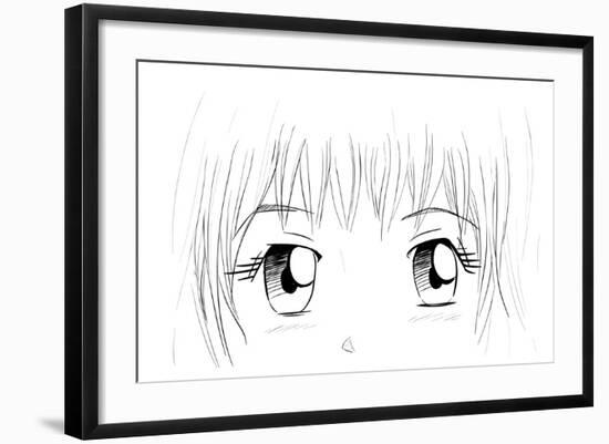 Manga Eyes-yienkeat-Framed Premium Giclee Print