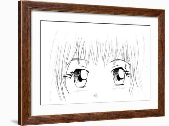 Manga Eyes-yienkeat-Framed Premium Giclee Print