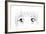 Manga Eyes-yienkeat-Framed Art Print