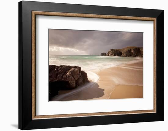 Mangerstadh Beach. Lewis, Western Isles, Scotland, April 2012-Peter Cairns-Framed Photographic Print