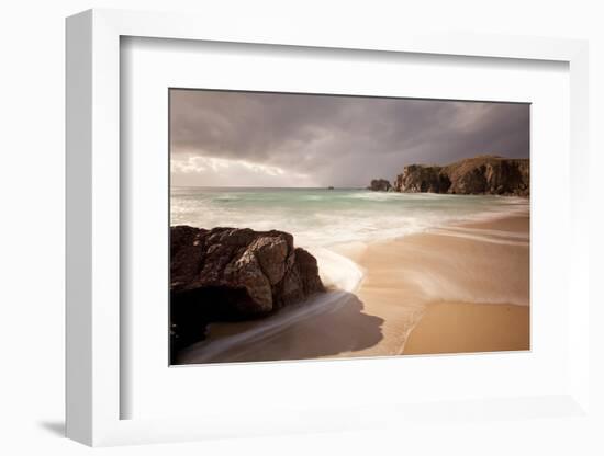 Mangerstadh Beach. Lewis, Western Isles, Scotland, April 2012-Peter Cairns-Framed Photographic Print