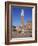 Mangia Tower Above the Piazza Del Campo in Siena, UNESCO World Heritage Site, Tuscany, Italy-Lightfoot Jeremy-Framed Photographic Print