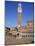 Mangia Tower Above the Piazza Del Campo in Siena, UNESCO World Heritage Site, Tuscany, Italy-Lightfoot Jeremy-Mounted Photographic Print