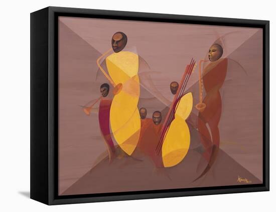 Mango Jazz, 2006-Kaaria Mucherera-Framed Premier Image Canvas