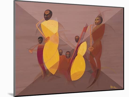 Mango Jazz, 2006-Kaaria Mucherera-Mounted Giclee Print