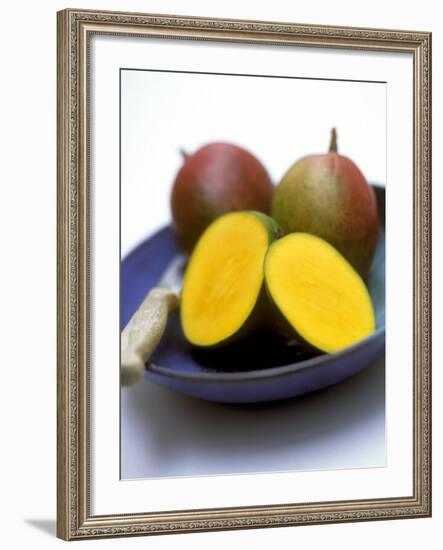 Mangos, One Cut Open-William Lingwood-Framed Photographic Print