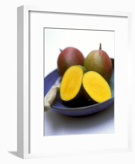 Mangos, One Cut Open-William Lingwood-Framed Photographic Print