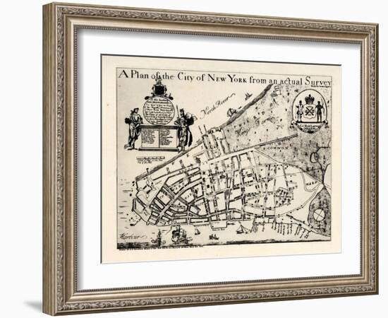Manhattan 1728-null-Framed Giclee Print