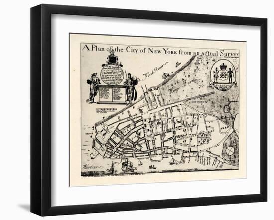 Manhattan 1728-null-Framed Giclee Print