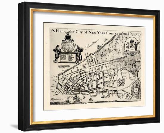 Manhattan 1728-null-Framed Giclee Print