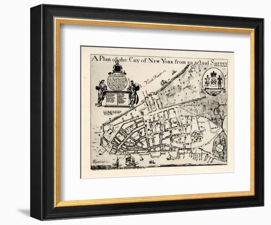 Manhattan 1728-null-Framed Giclee Print