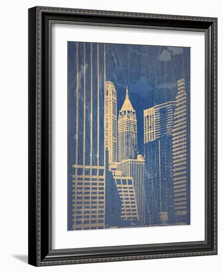 Manhattan 1-NaxArt-Framed Art Print