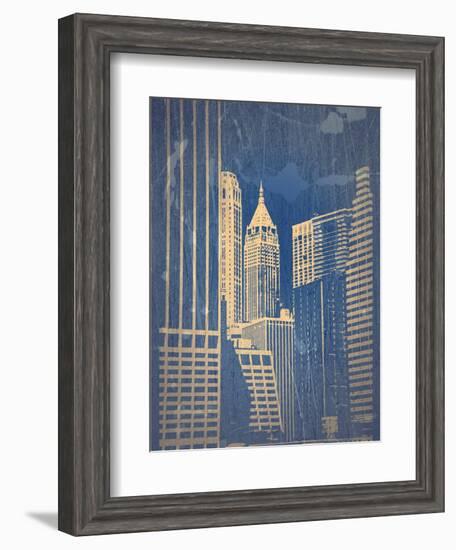 Manhattan 1-NaxArt-Framed Art Print