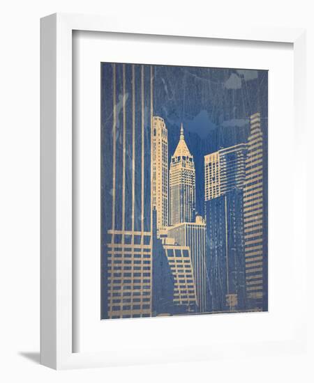 Manhattan 1-NaxArt-Framed Art Print